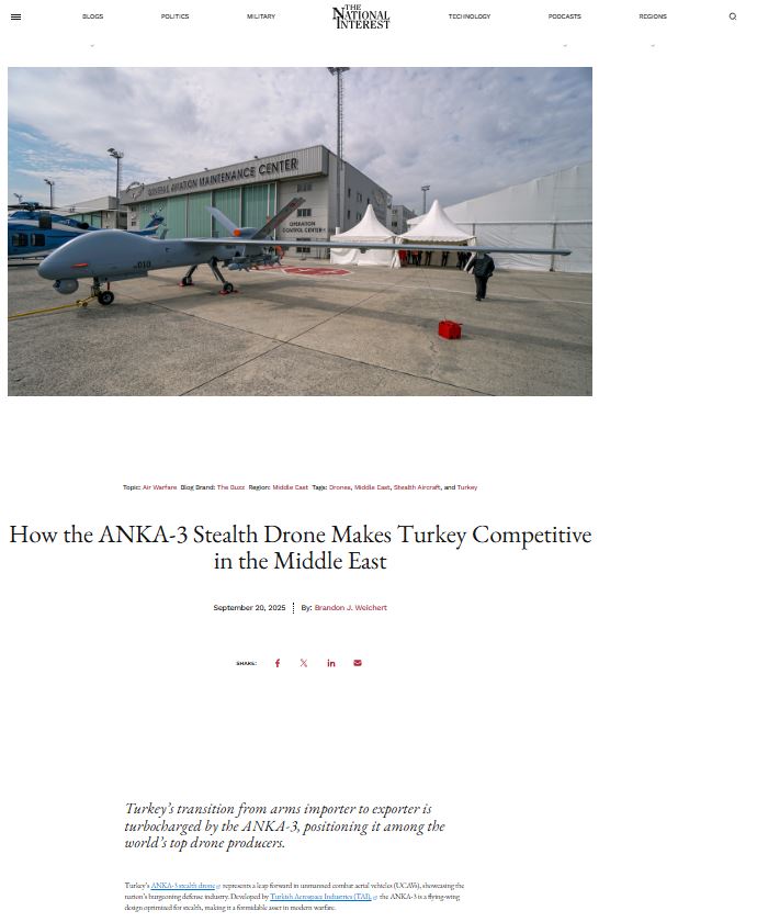 Türkiye'nin gökyüzündeki gururu: ANKA-3